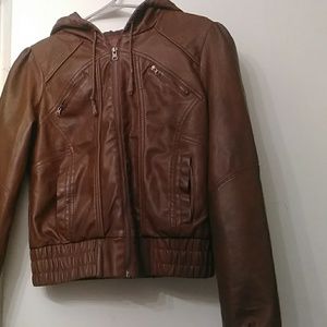Leather jacket